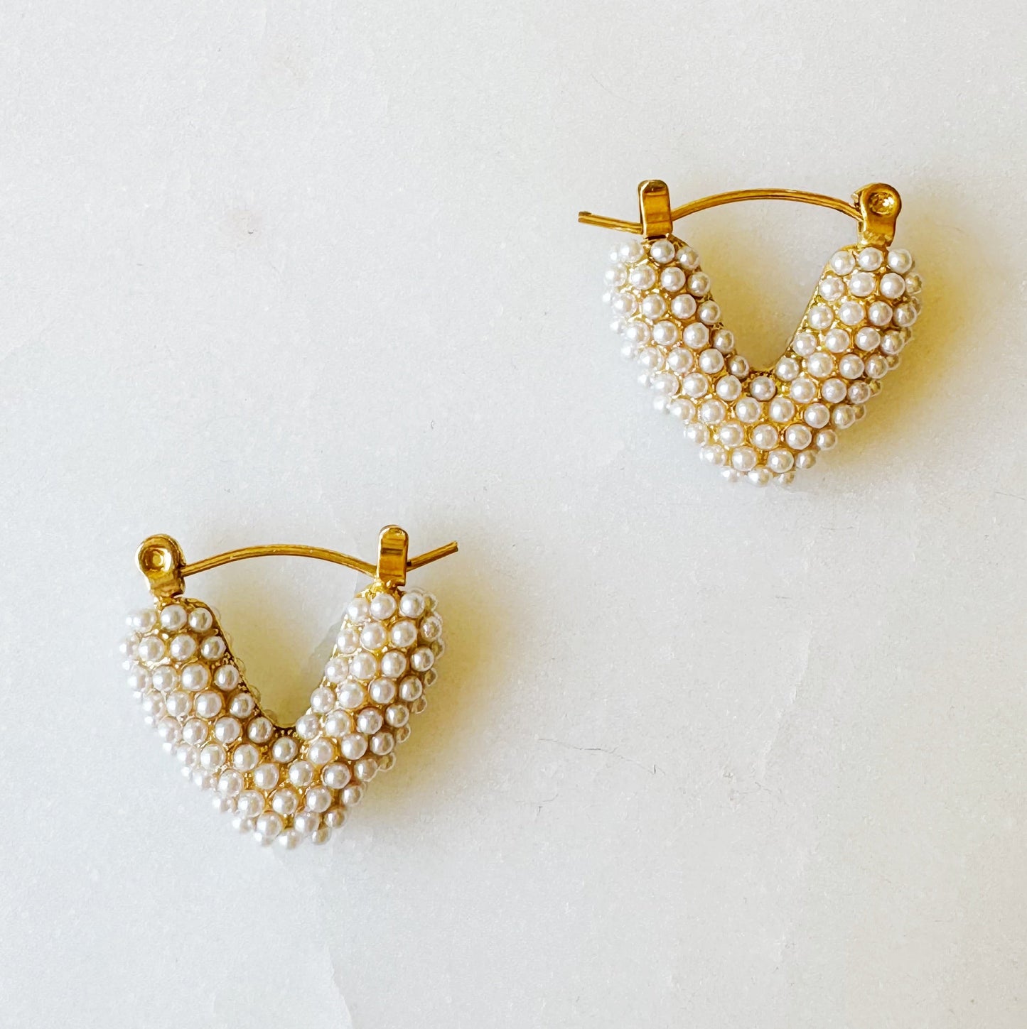 V Shaped Hoops