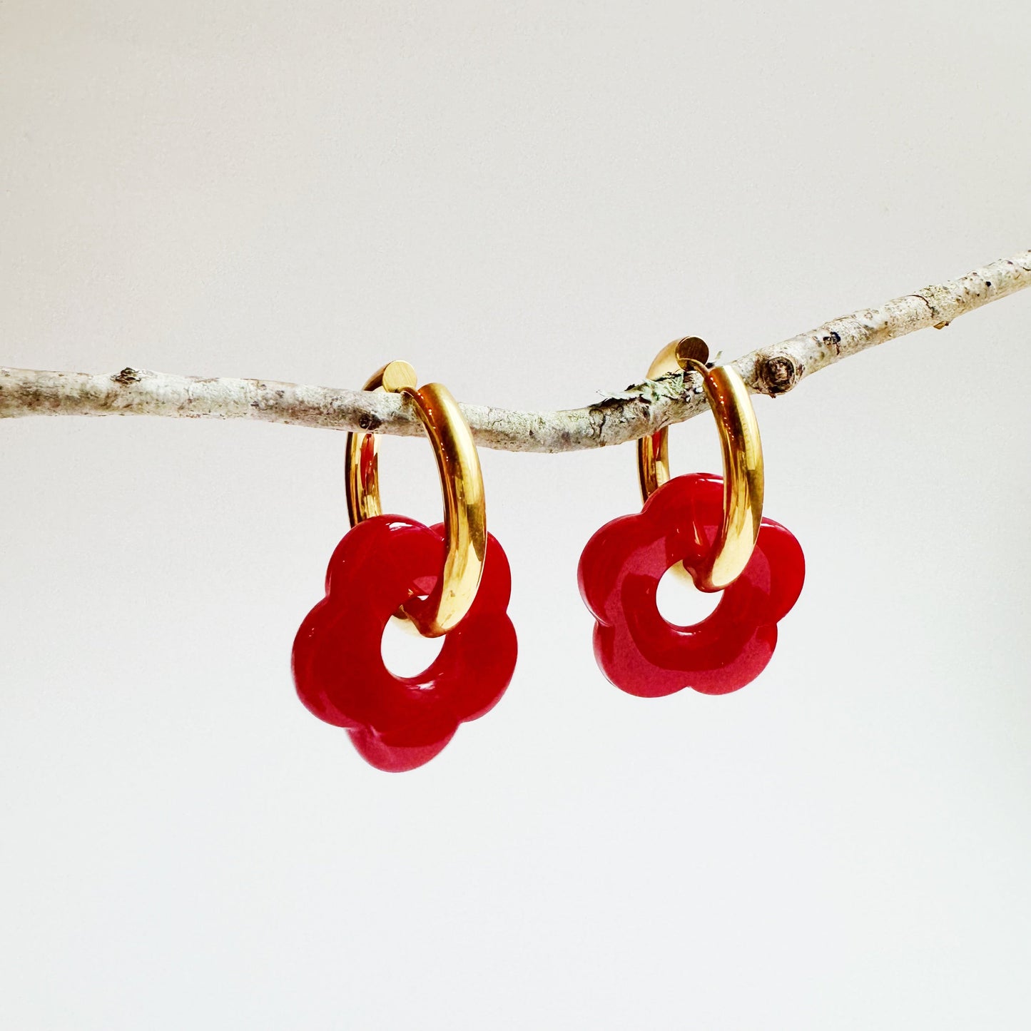 Daisy Loop Hoops