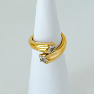 Shooting Star Hug Ring