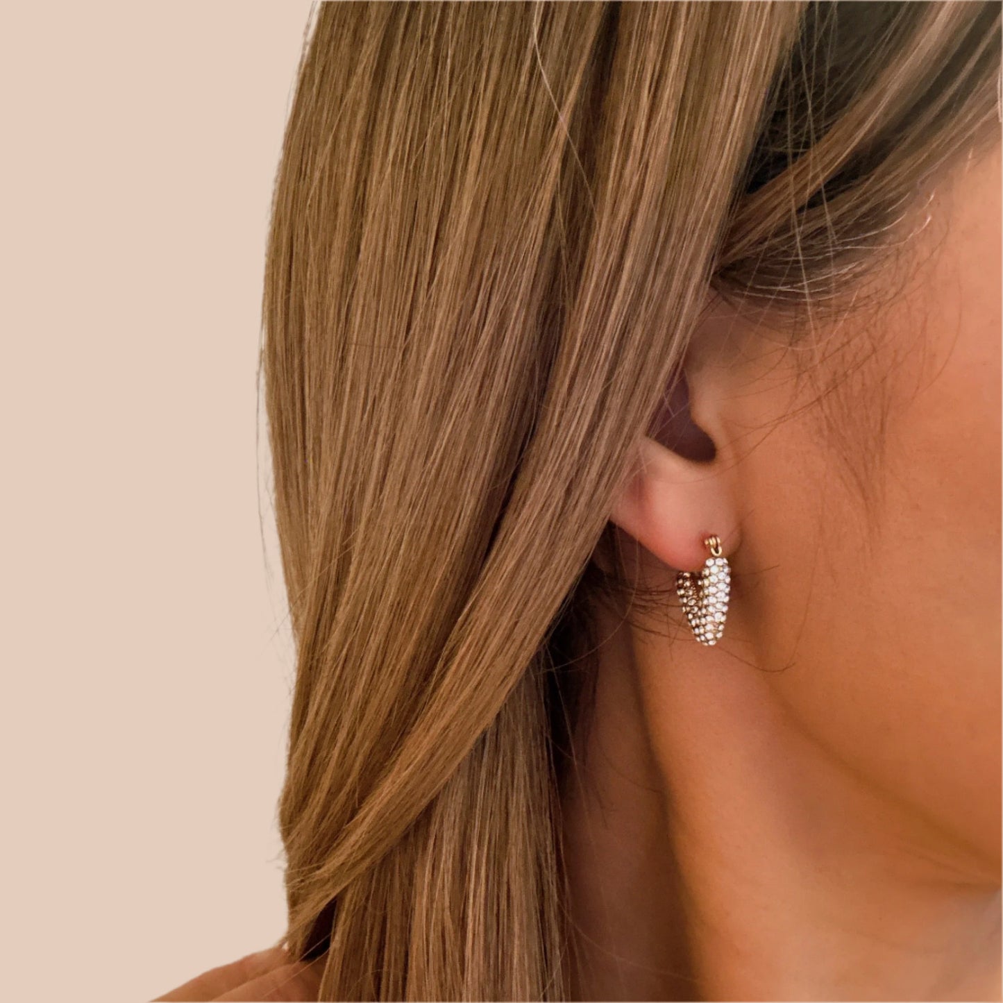 V Shaped Hoops