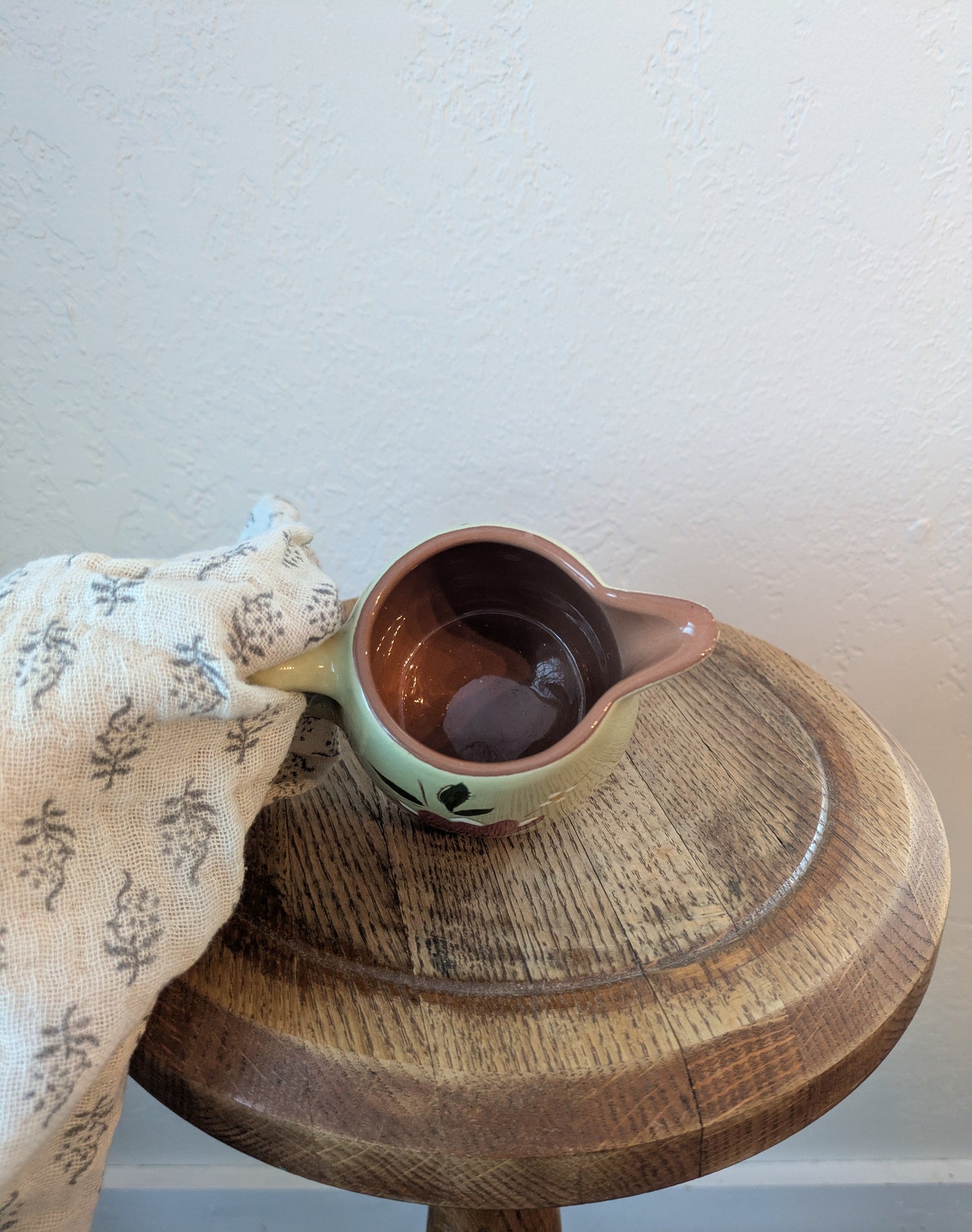 Magnolia Pastel Green Ceramic Pitcher