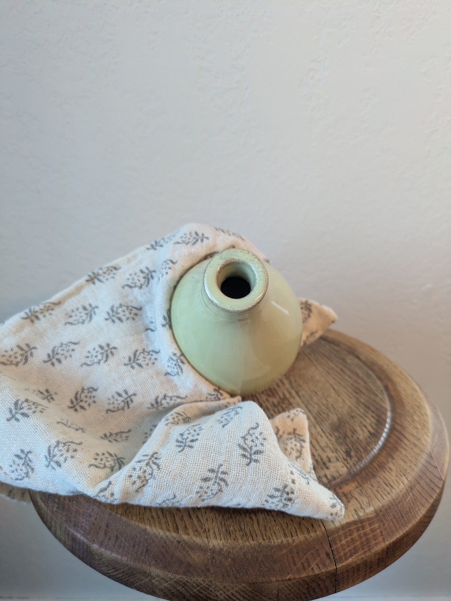 Little Light Green Ceramic Vase