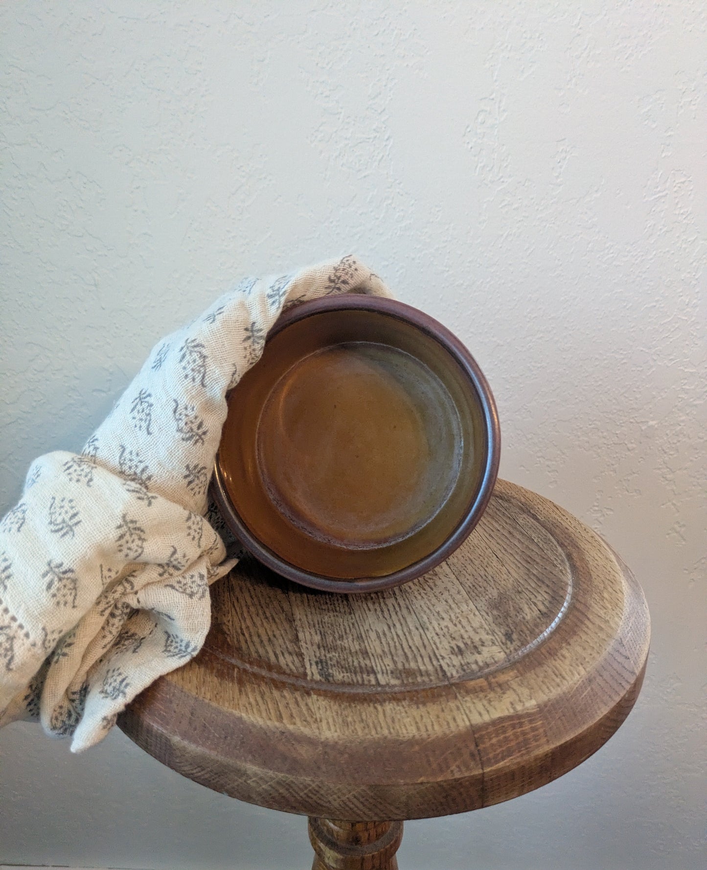 Honey and Wine Ceramic Bowl