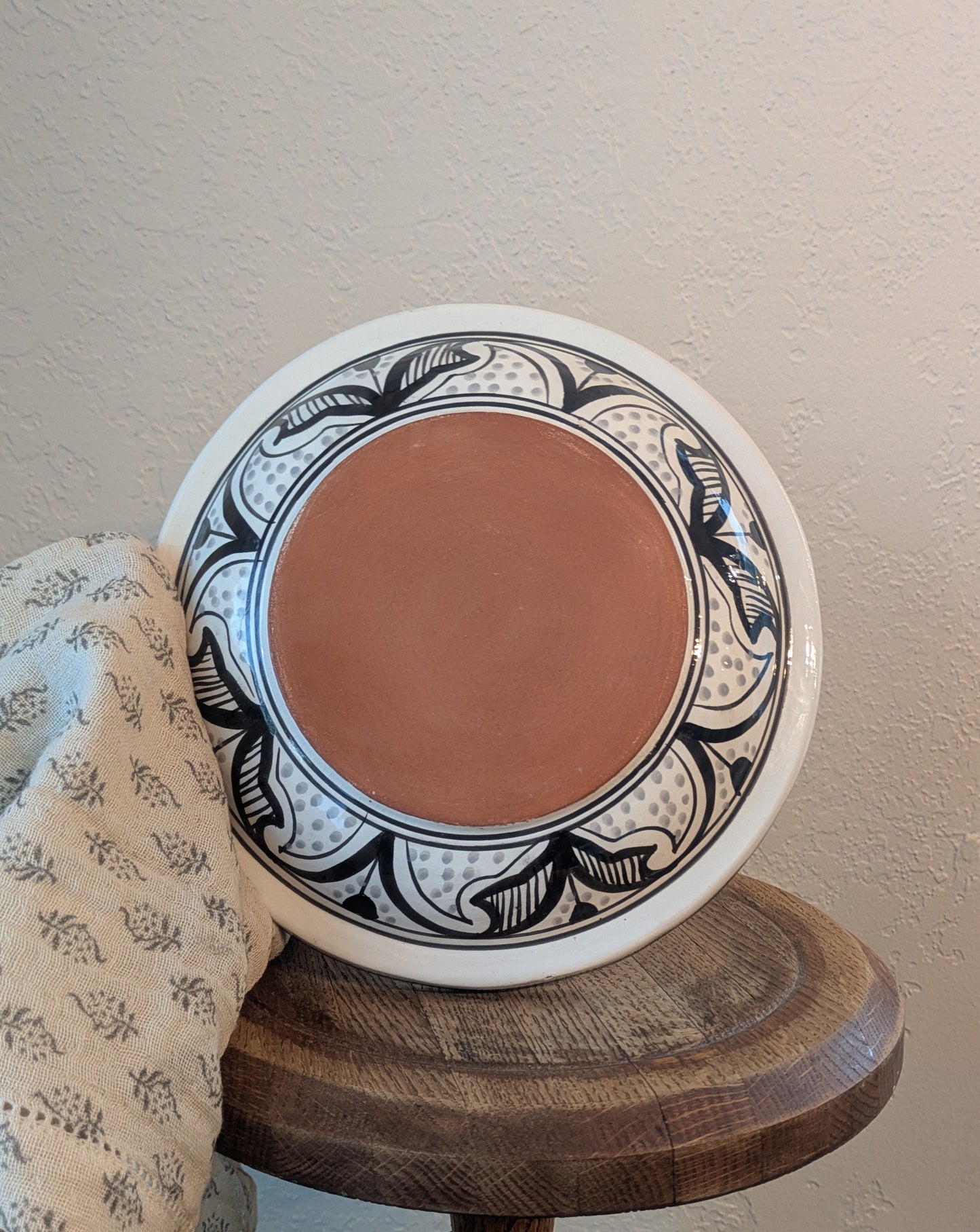 Moroccan Style Ceramic Serving Dish