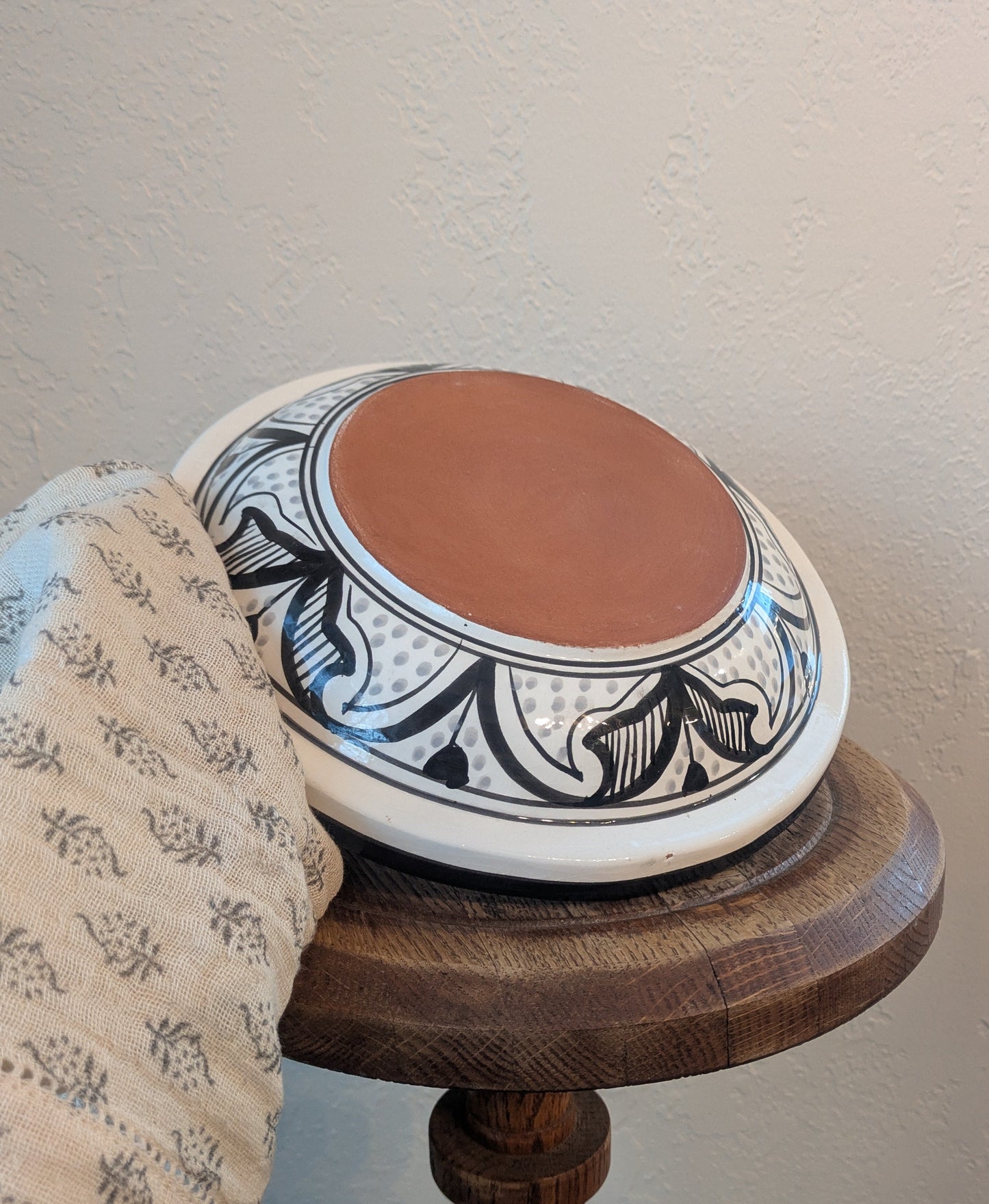 Moroccan Style Ceramic Serving Dish