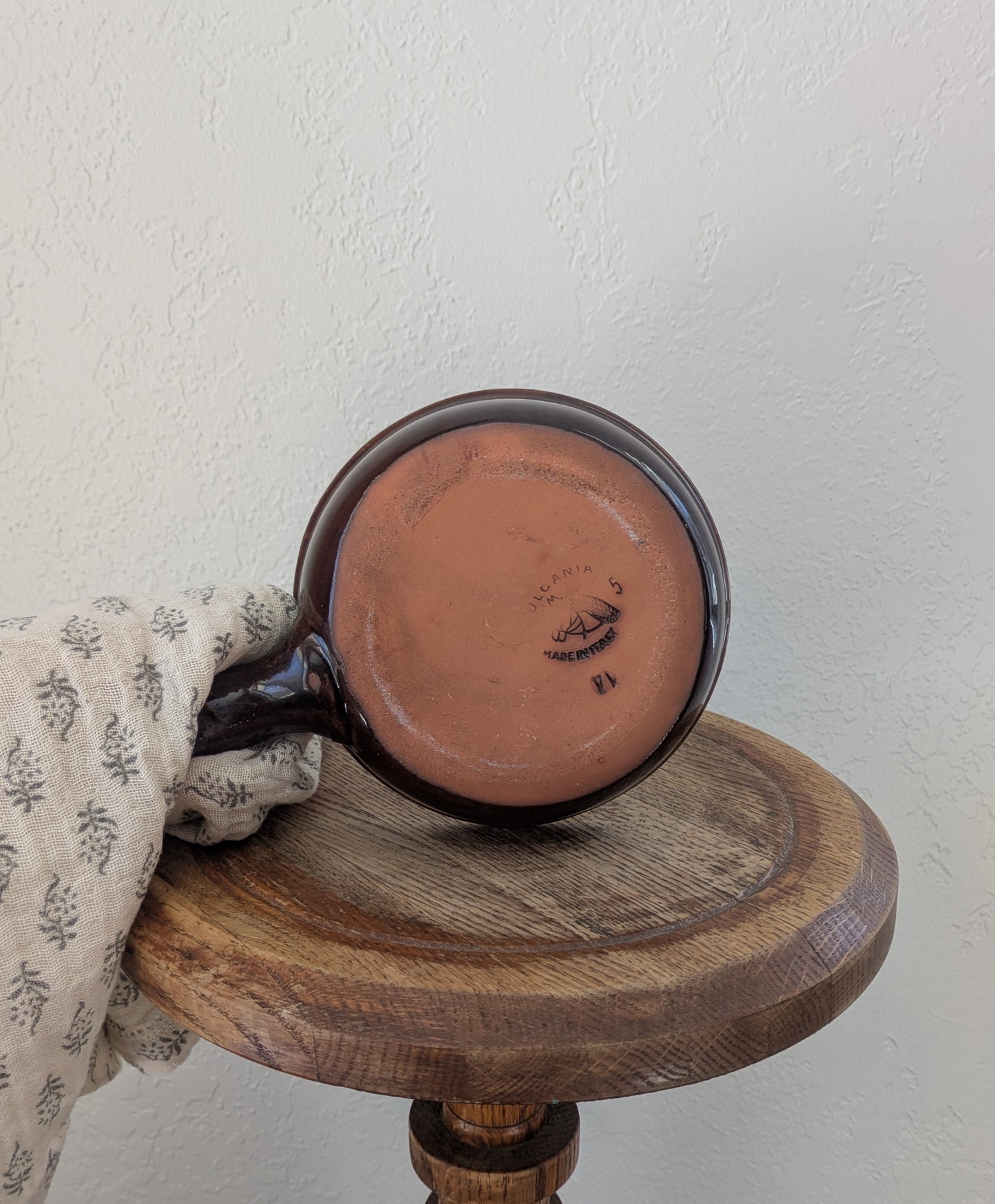 Italian Antique Ceramic Pan