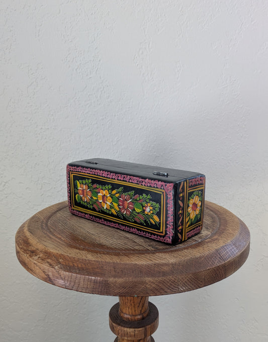 Hand Painted Mexican Style Box