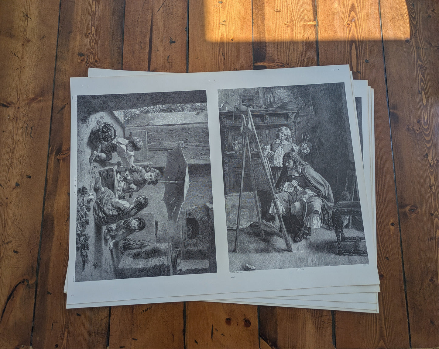 Vintage Artwork Prints - 1706 & 1707