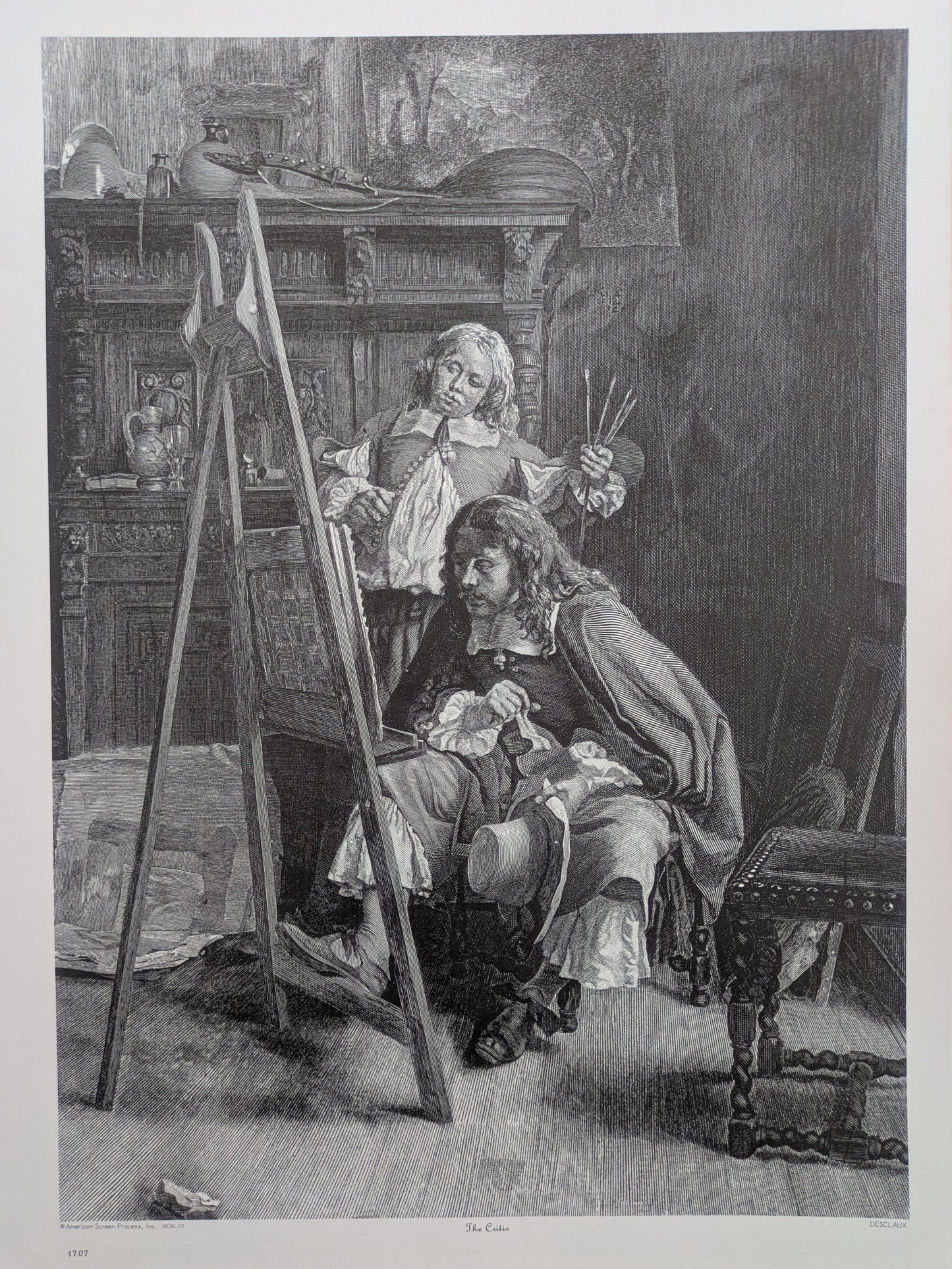 Vintage Artwork Prints - 1706 & 1707