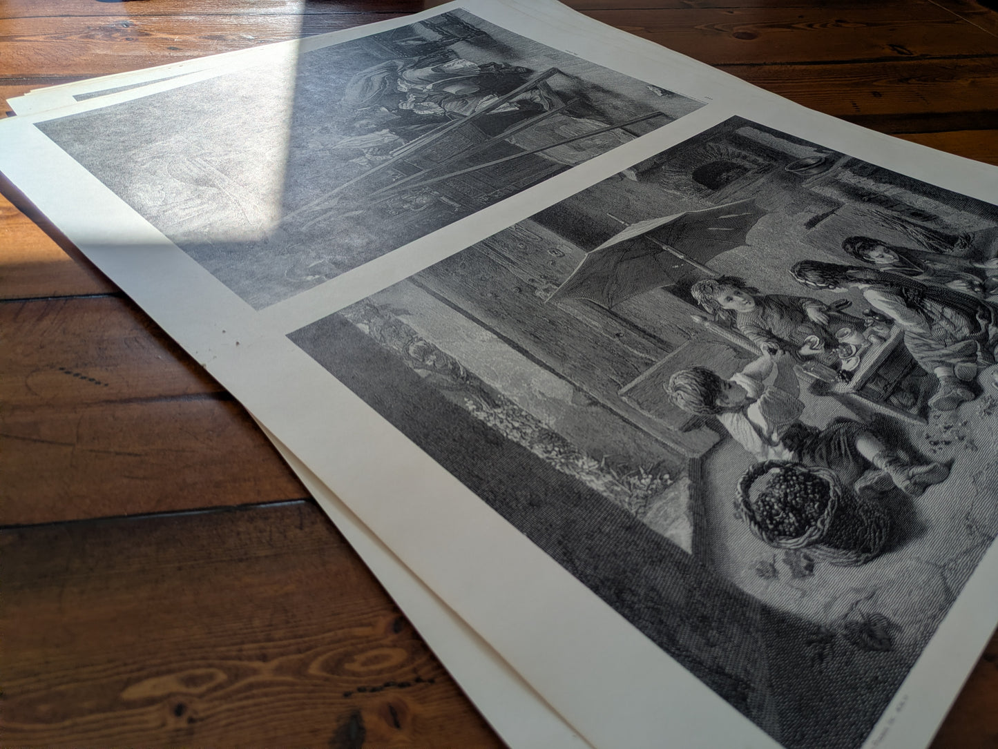 Vintage Artwork Prints - 1706 & 1707