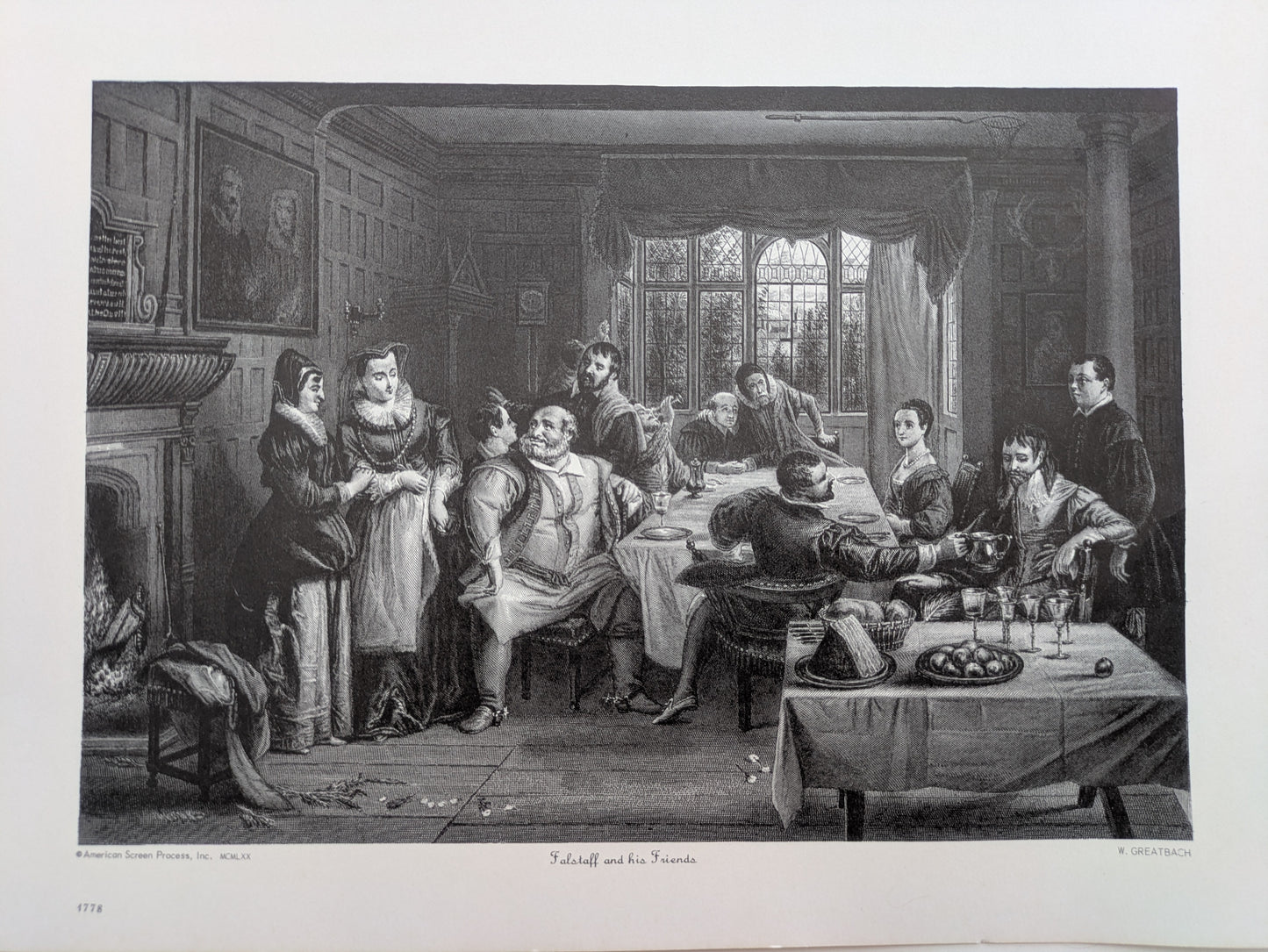 Vintage Artwork Prints - 1777, 1778, 1783, 1790