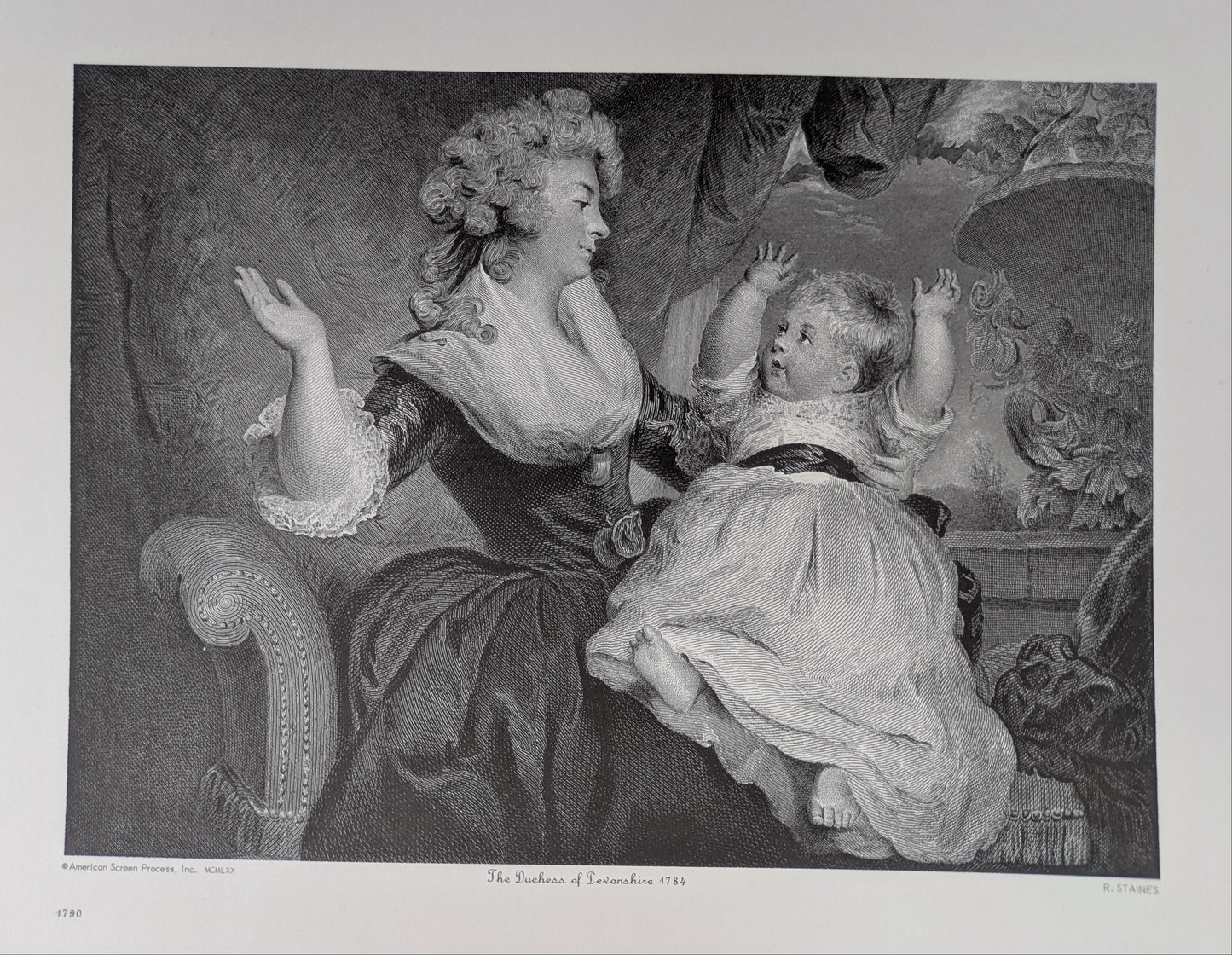 Vintage Artwork Prints - 1777, 1778, 1783, 1790