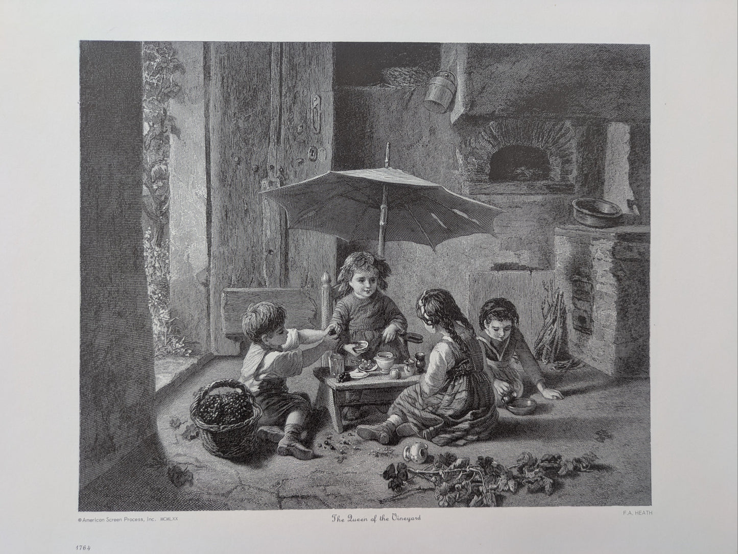 Vintage Artwork Prints - 1745, 1751, 1759, 1764