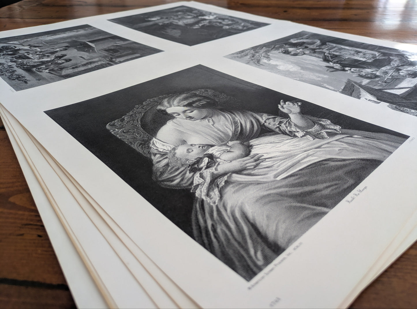 Vintage Artwork Prints - 1745, 1751, 1759, 1764