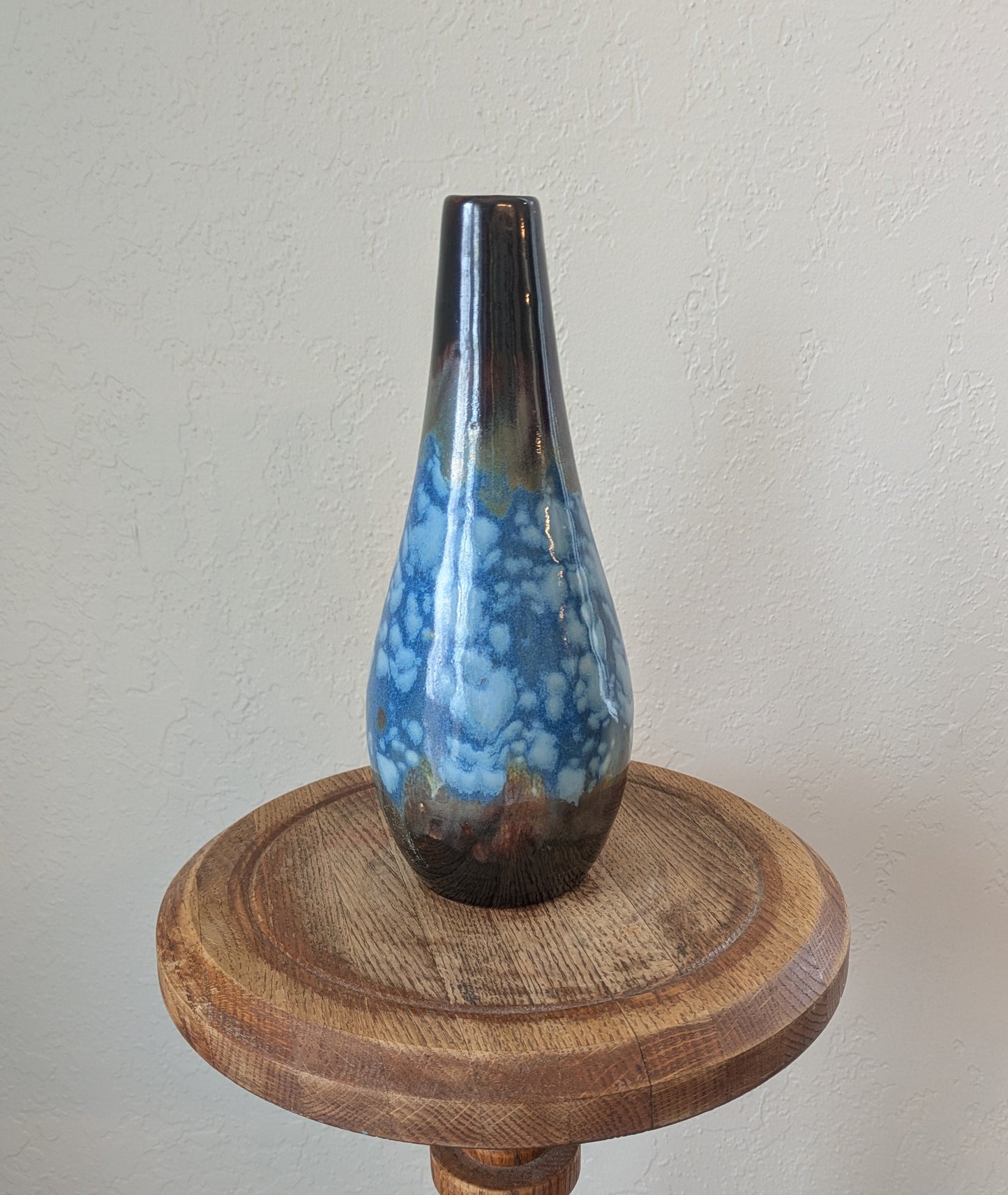 Blue Spotted Vase