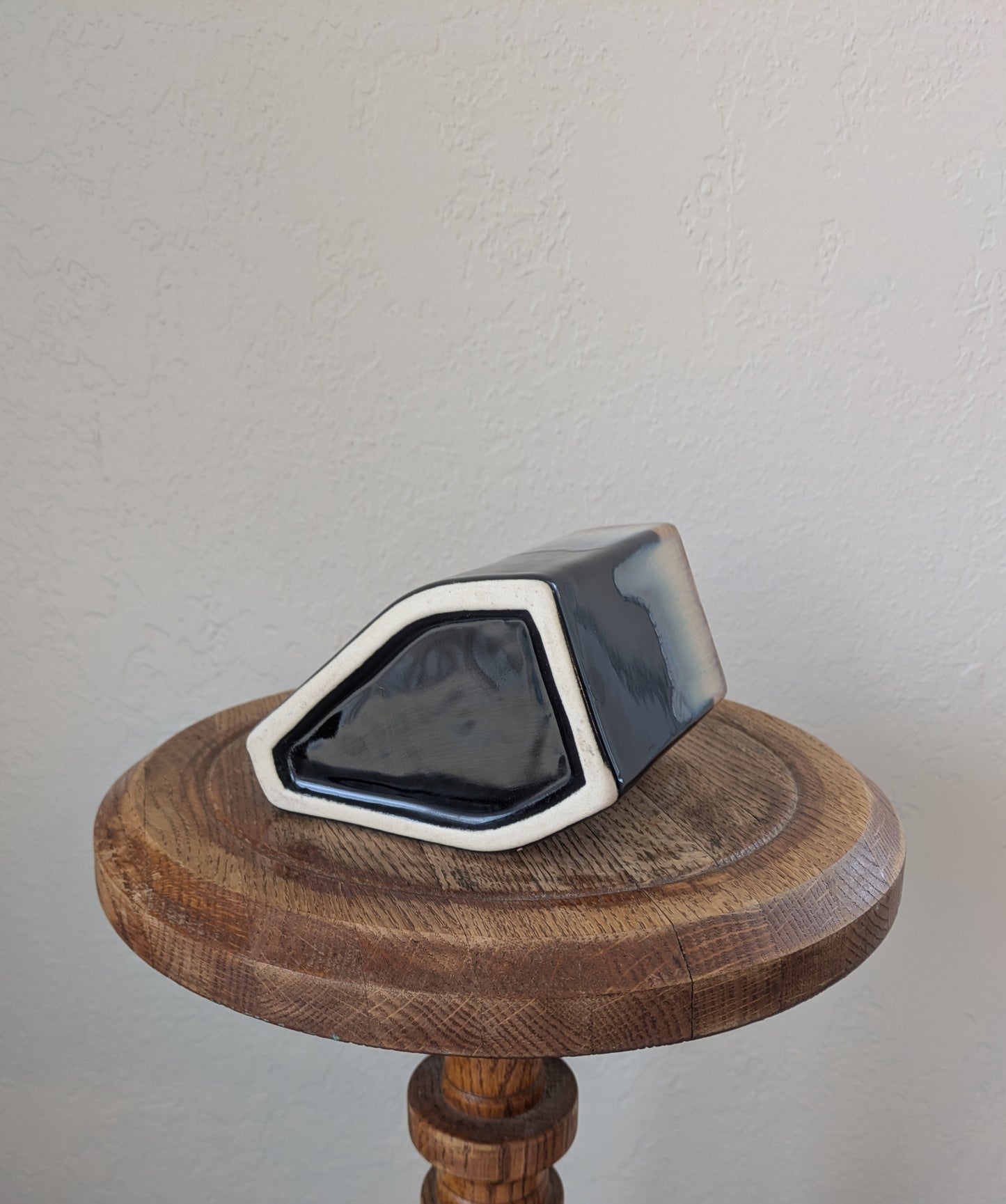 Padilla Black Glaze Drip Mug