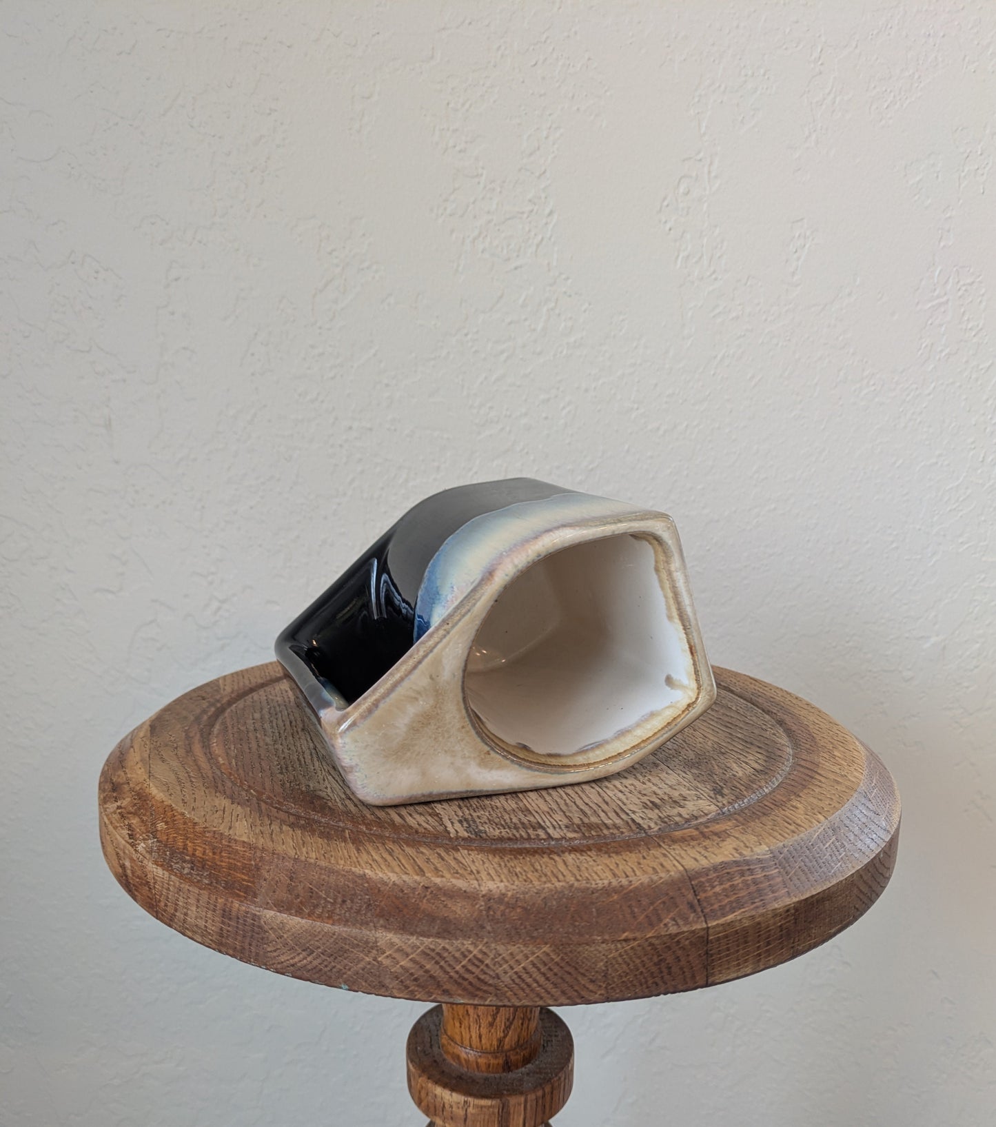 Padilla Black Glaze Drip Mug