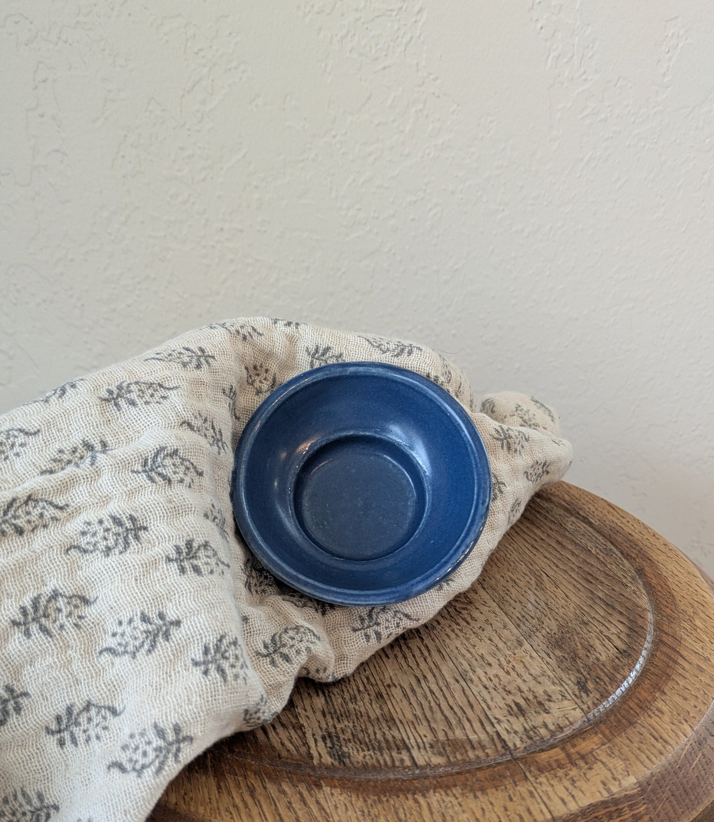 Blue Tea Light Holder