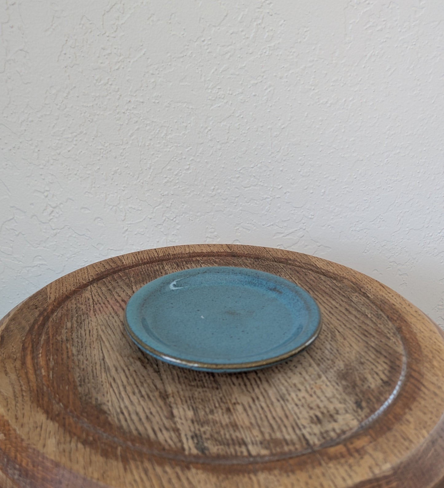 Mini Blue Ceramic Plate