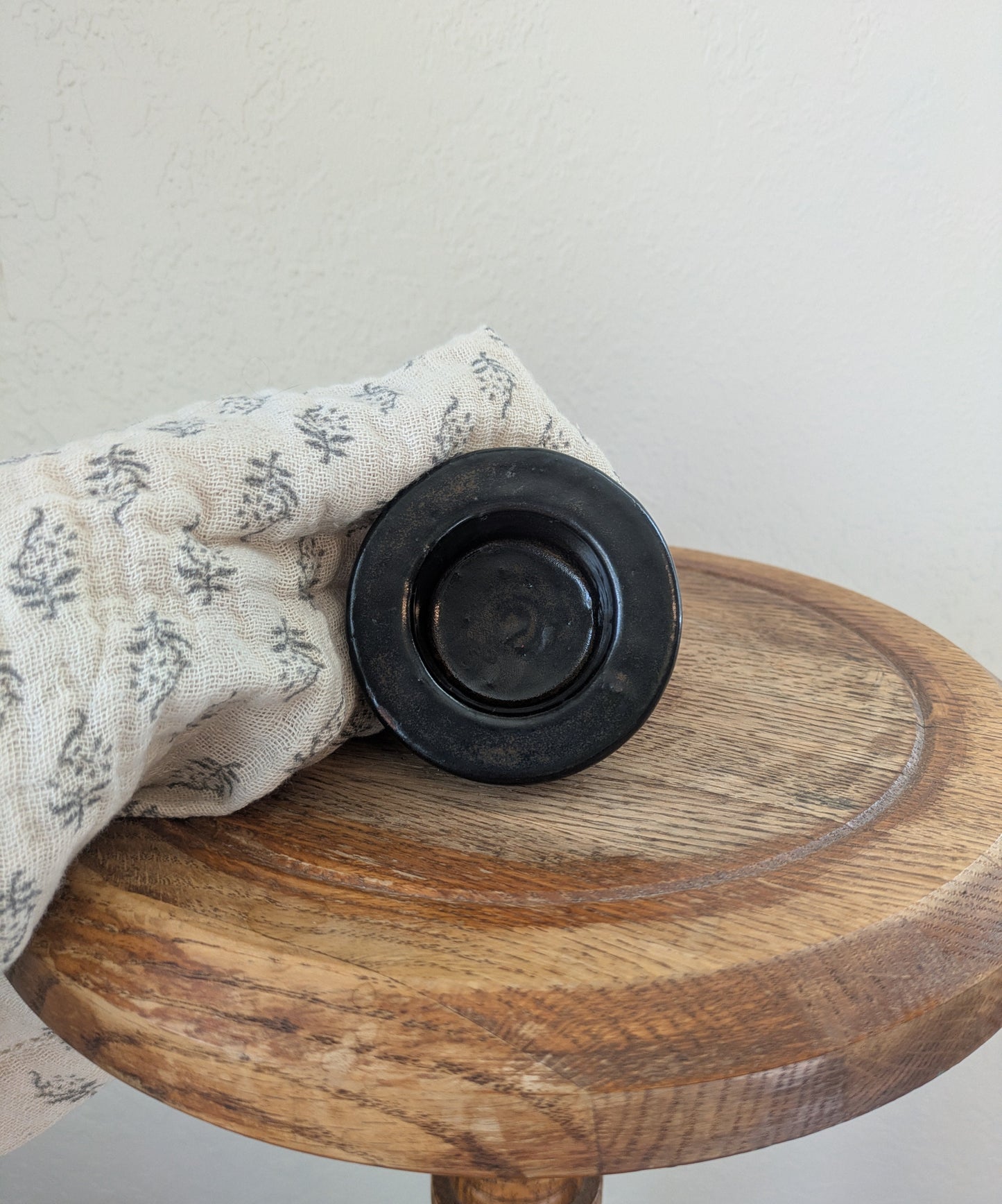 Deep Brown Tea Light Holders - Set of 3