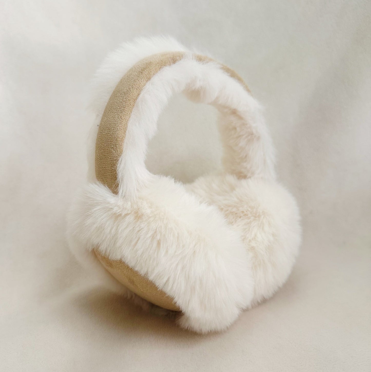 Snow Bunny Foldable Vegan Earmuffs