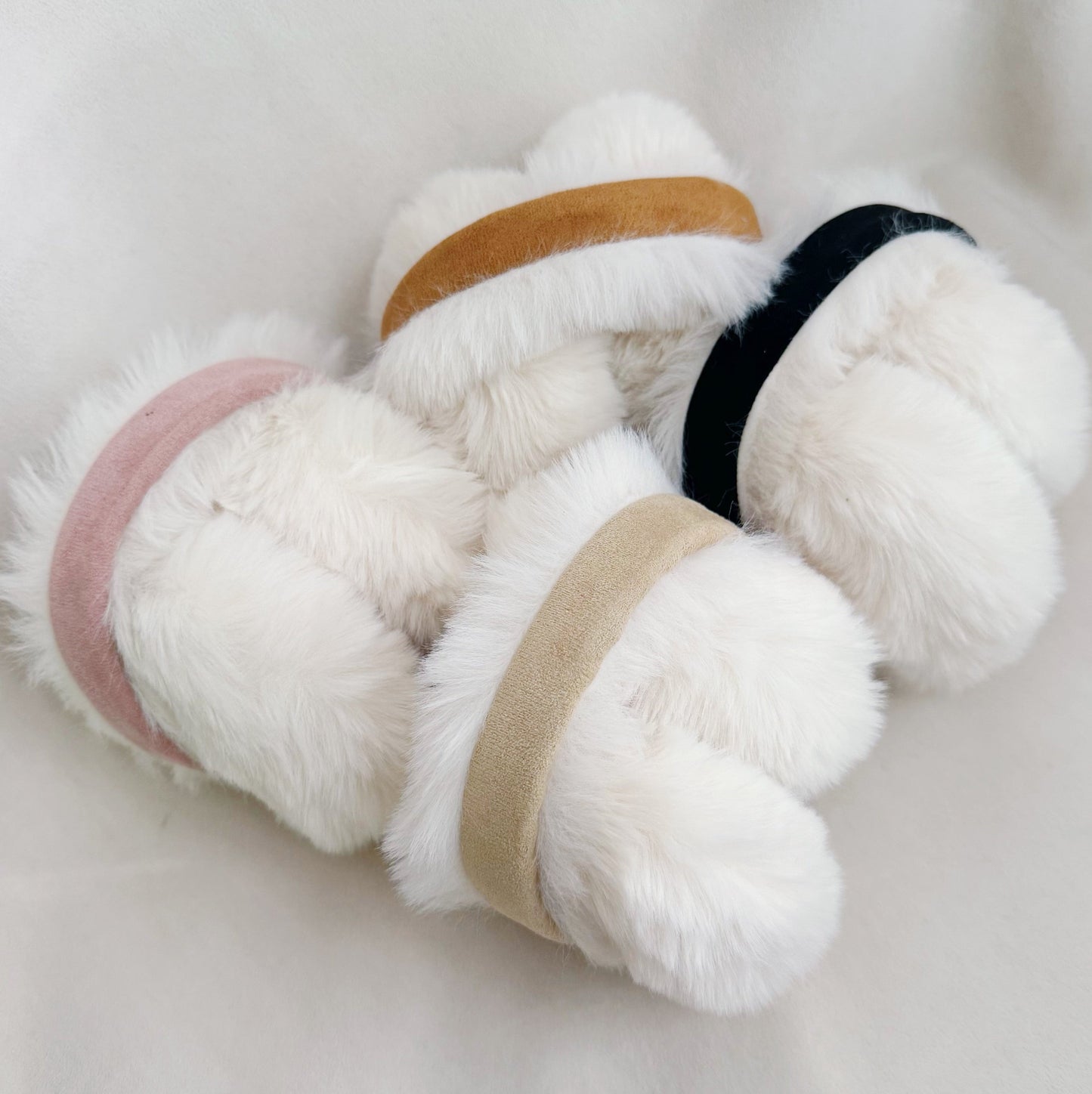 Snow Bunny Foldable Vegan Earmuffs