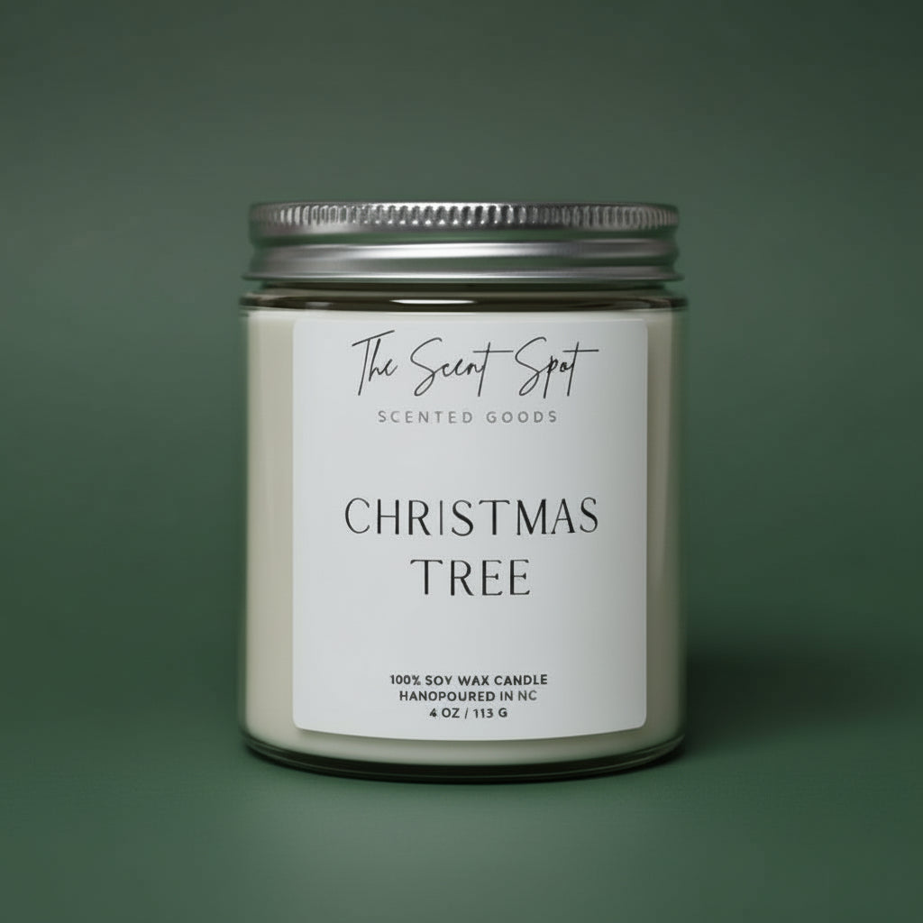 Christmas Tree Candle