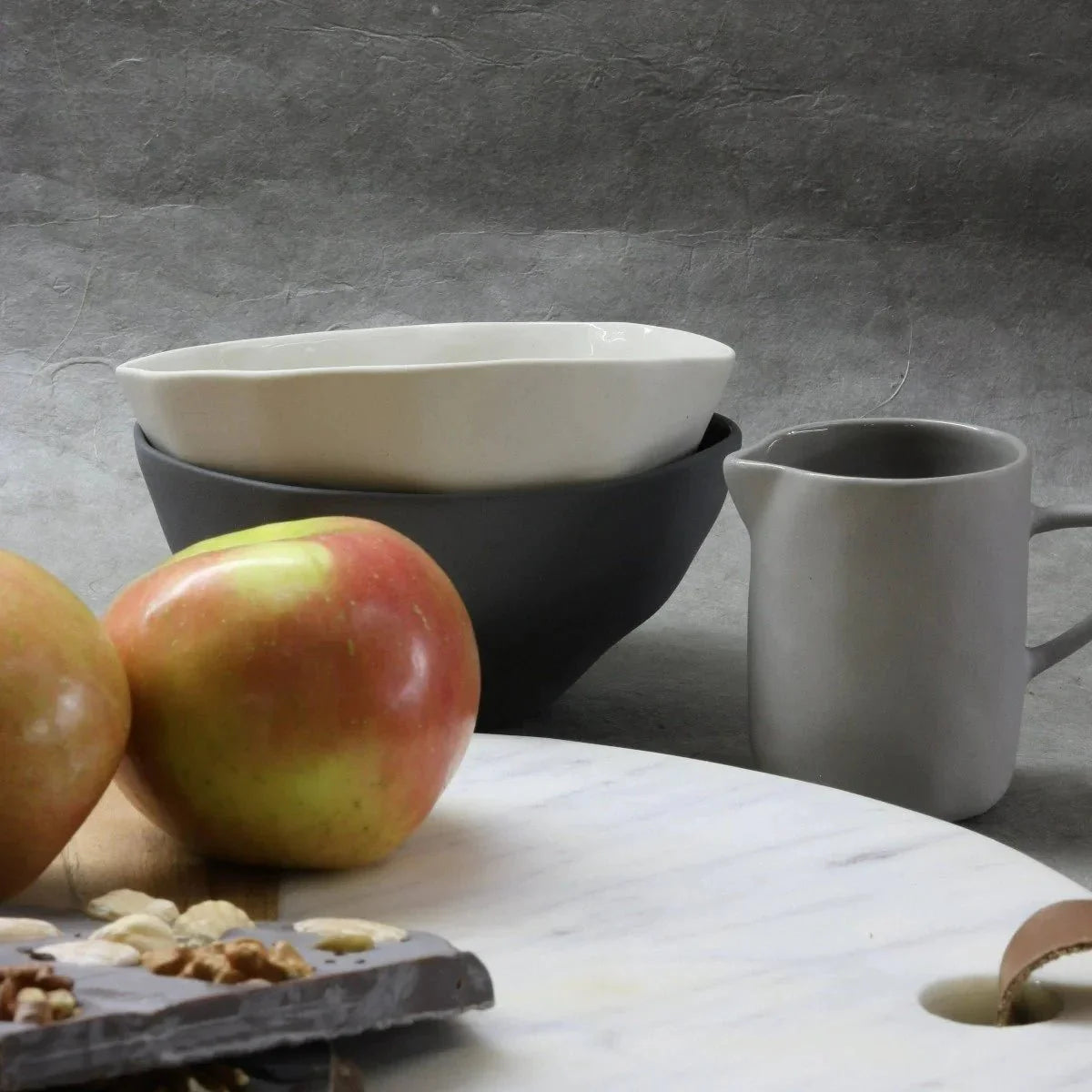 Rugueux Stoneware Dessert Bowl