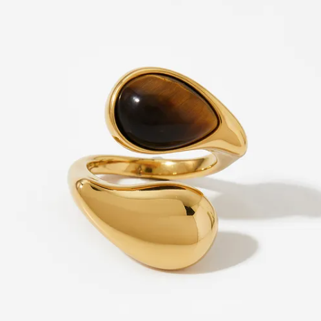 Sam Tigereye Adjustable Ring