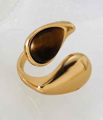 Sam Tigereye Adjustable Ring